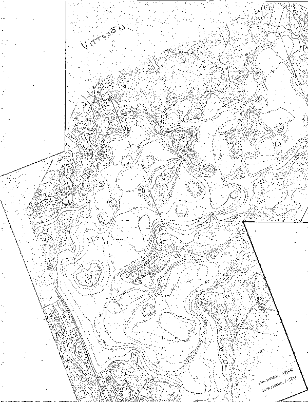 Djupkarta för Vittsjön i Hässleholm — Vittsjön — blad 1-0254 (SMHI Vattenwebb)
