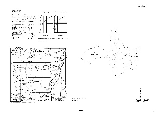 Djupkarta för Välen i Hultsfred — Välen — blad 2-1097 (SMHI Vattenwebb)