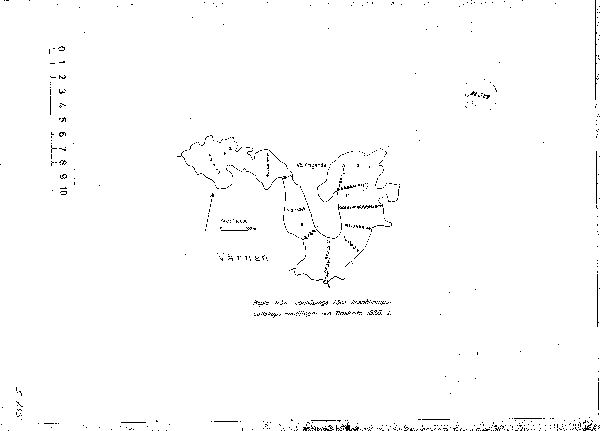Djupkarta för Värnen — Värnen — blad 3-0755 (SMHI Vattenwebb)