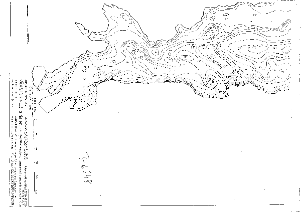 Djupkarta för Växsjön — Växsjön — blad 3-6248 (SMHI Vattenwebb)