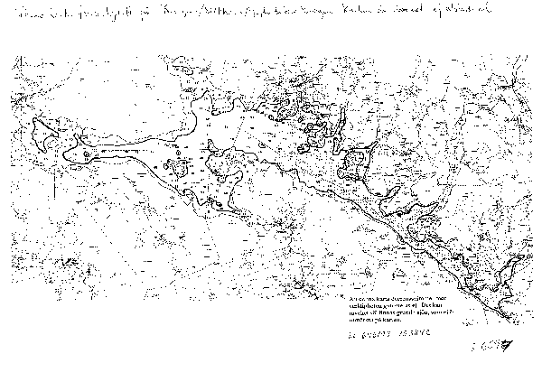 Djupkarta för Yxningen — Yxningen — blad 3-6597 (SMHI Vattenwebb)
