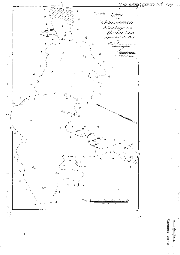 Djupkarta för Älgsimmen — Älgsimmen — blad 5-0164 (SMHI Vattenwebb)