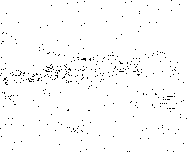 Djupkarta för Ångesjön — Ångesjön — blad 1-0345 (SMHI Vattenwebb)