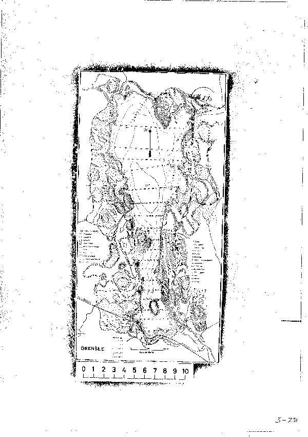 Djupkarta för Ören — Ören — blad 3-0739 (SMHI Vattenwebb)
