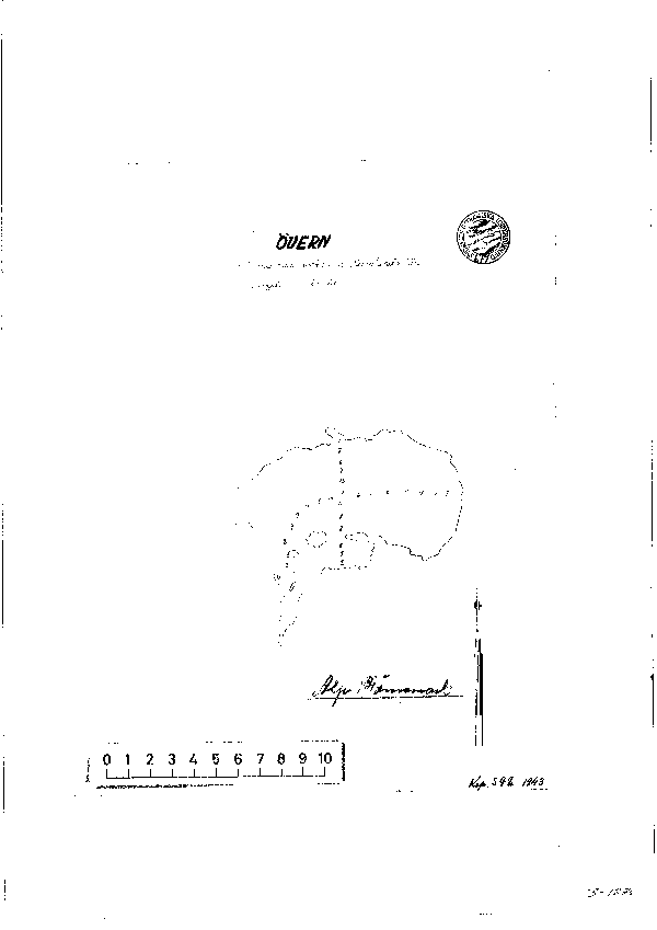 Djupkarta för Övern — Övern — blad 3-1276 (SMHI Vattenwebb)
