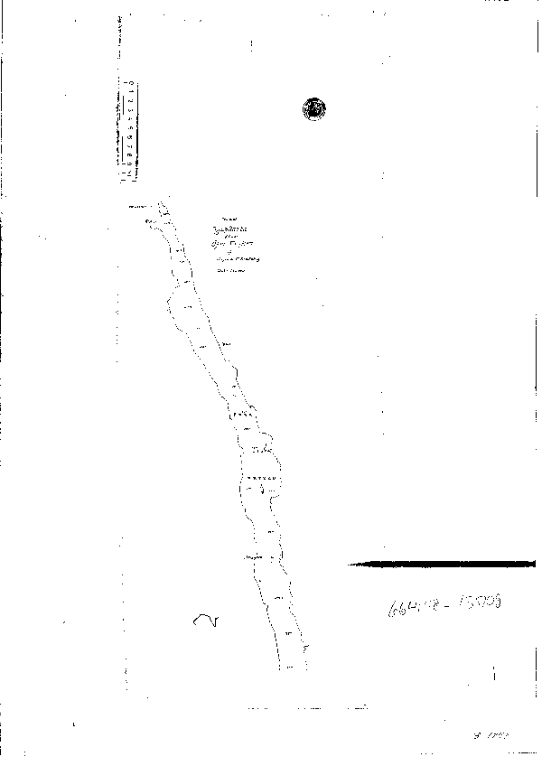 Djupkarta för Övre Fryken — Övre Fryken — blad 3-1298 (SMHI Vattenwebb)