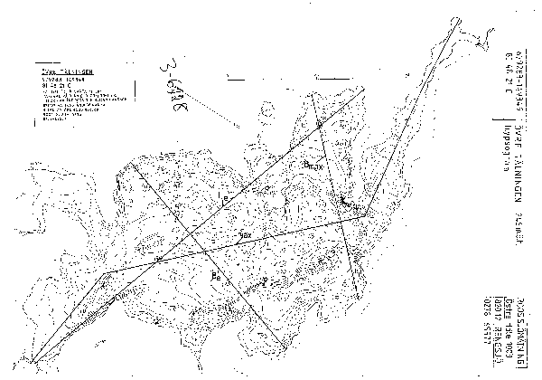 Djupkarta för Övre Tälningen — Övre Tälningen — blad 3-6228 (SMHI Vattenwebb)