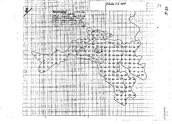 Depth map for Hundträsket
