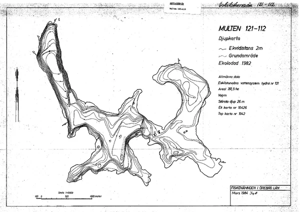 Depth map for Multen