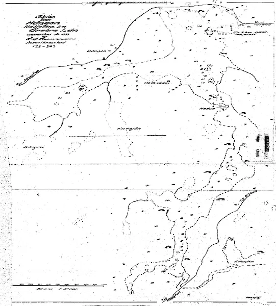 Depth map for Mången