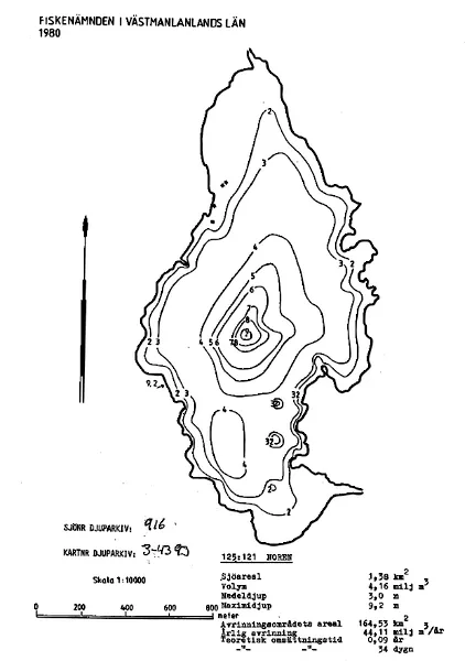 Depth map for Noren i Norberg — Noren — blad 3-4393