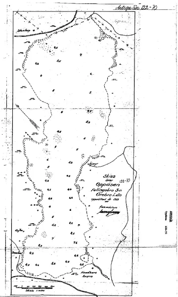 Depth map for Oppäsen — Oppäsen — blad 5-0090