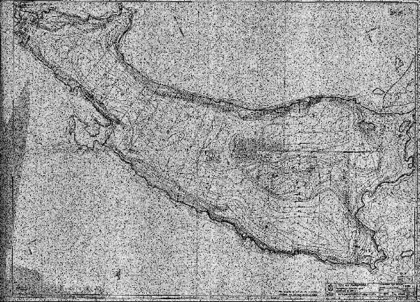 Depth map for Parkijaure — Parkijaure — blad 0-0005