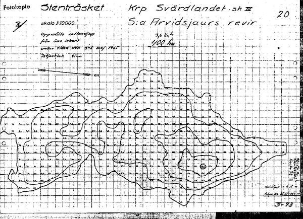 Depth map for Stenträsket