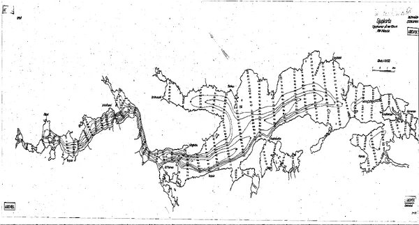 Depth map for Storuman — Storuman — blad 1-0019