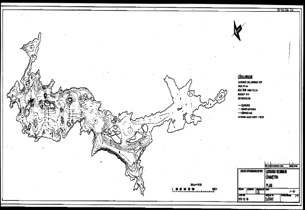 Djupkarta för Ömmern — Ömmern — blad 1-0141