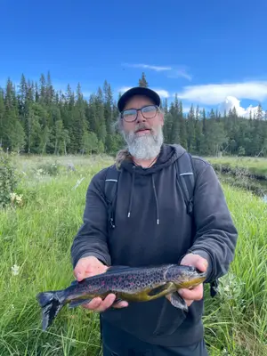 Öring 45 cm — Öster-Kjolån